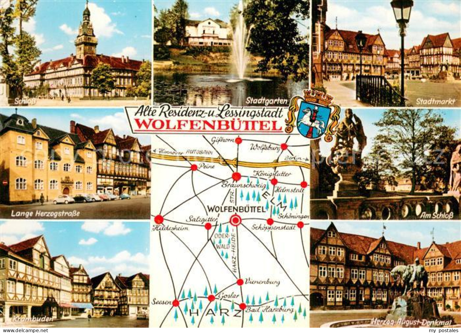73686668 Wolfenbuettel Residenz- Und Lessingstadt Schloss Innenstadt Stadtgarten - Wolfenbuettel