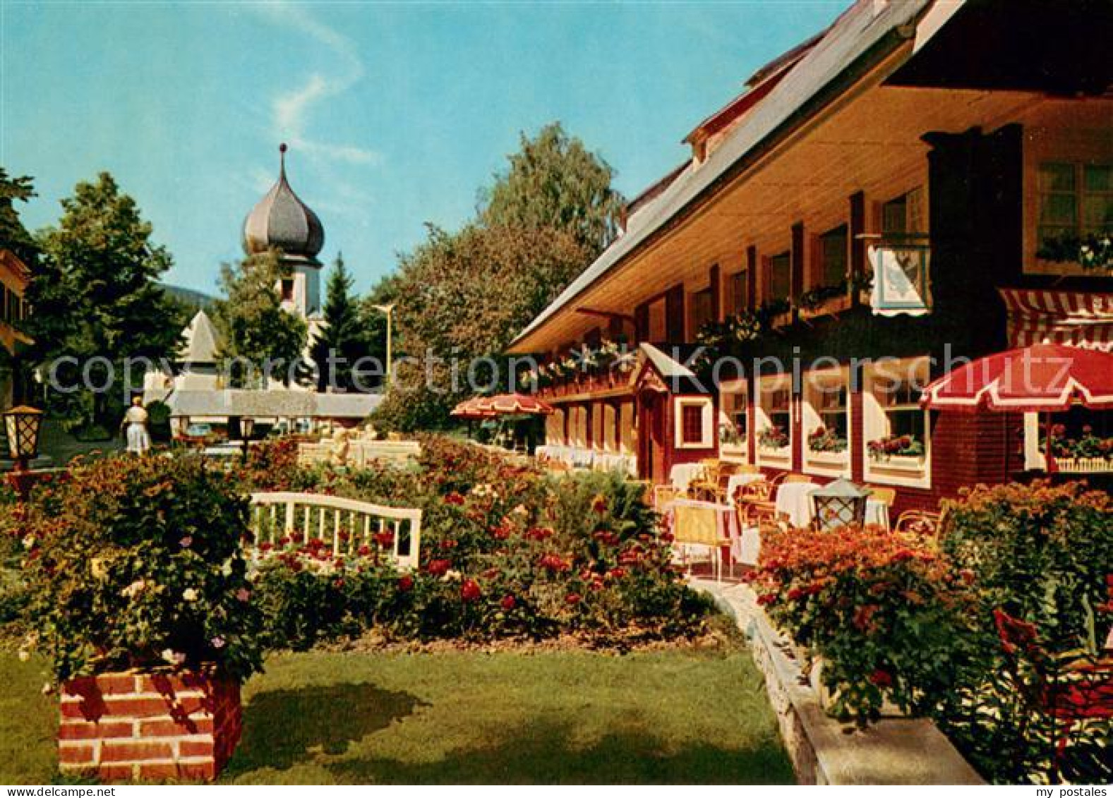 73686570 Hinterzarten Parkhotel Adler Restaurant Terrasse Hinterzarten - Hinterzarten
