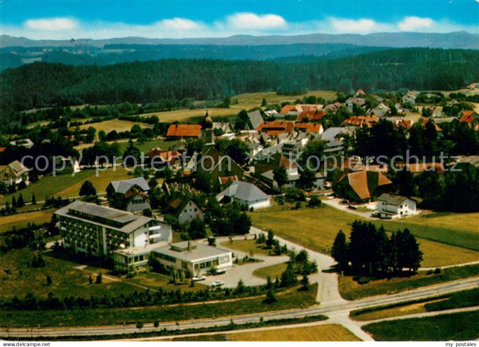 73686568 Hoechenschwand Im Schwarzwald Fliegeraufnahme Hoechenschwand - Höchenschwand