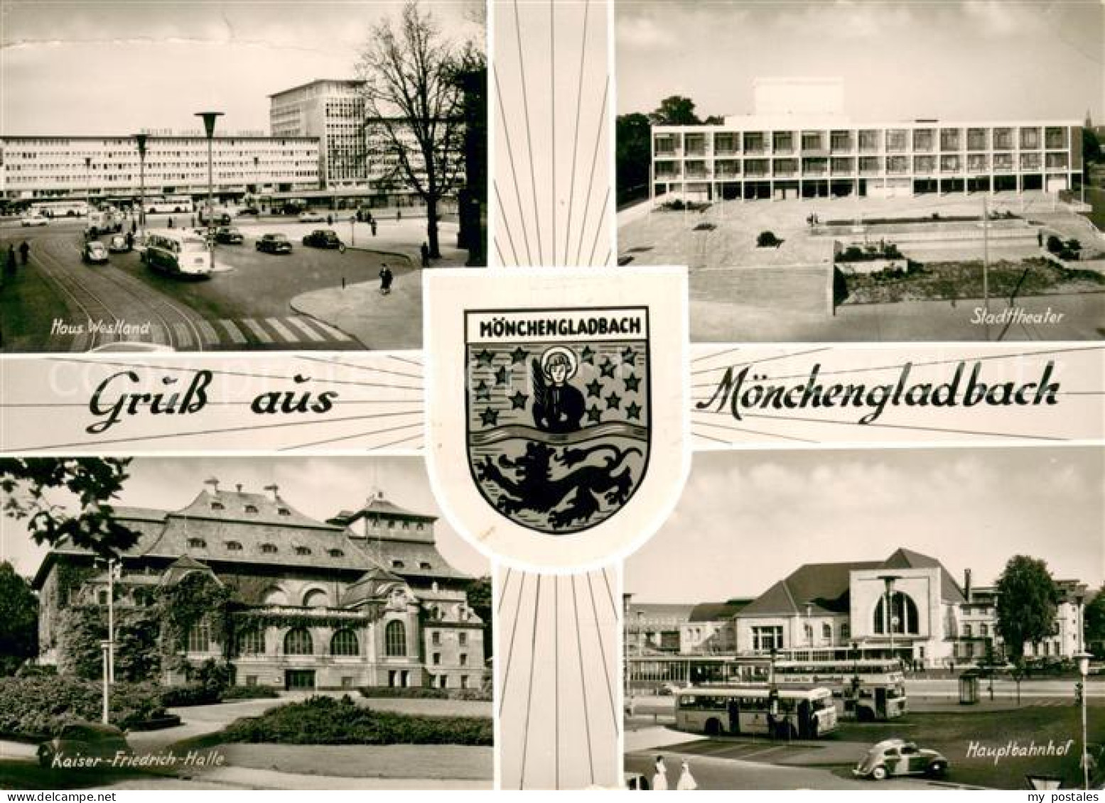 73686519 Moenchengladbach Haus Westland Stadttheater Kaiser Friedrich Halle Haup - Moenchengladbach