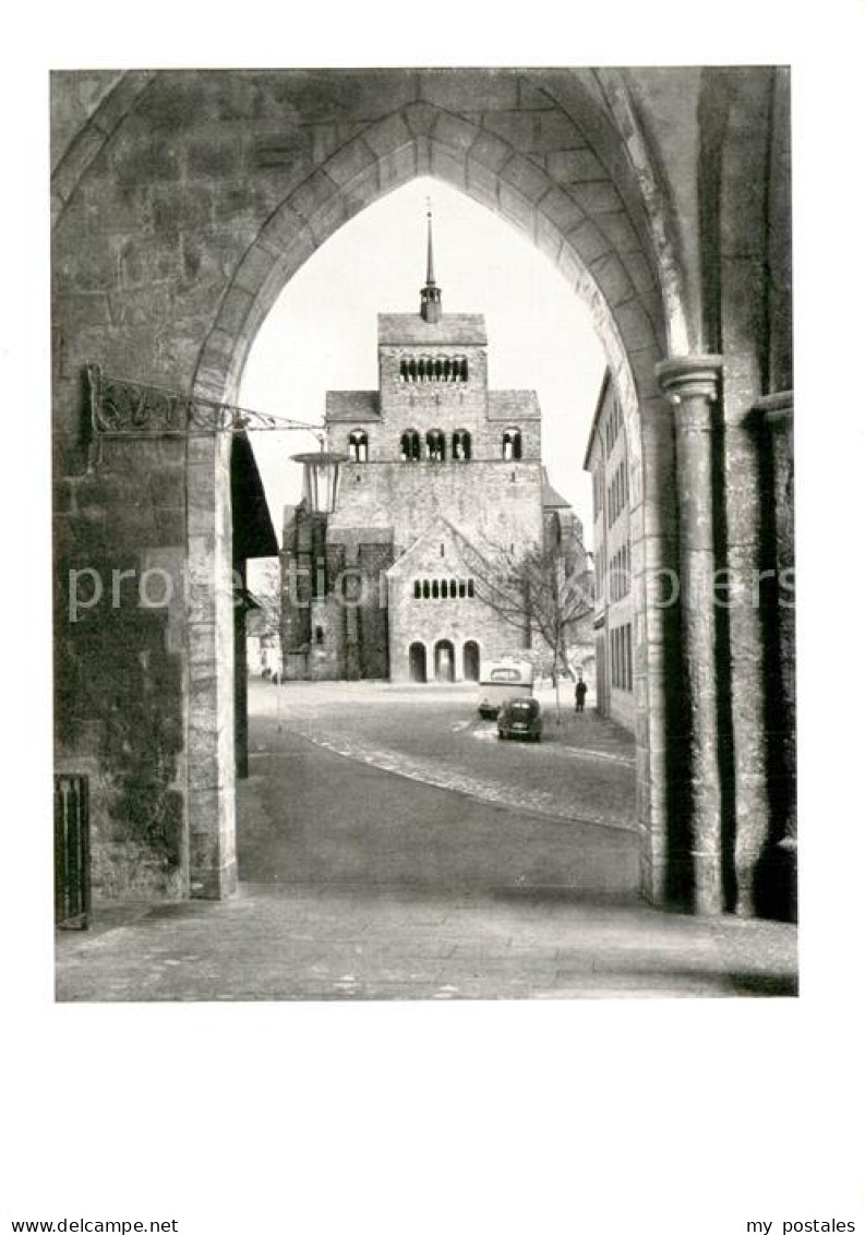 73686503 Minden Westfalen Westwerk Des Mindener Doms Blick Aus Der Rathauslaube  - Minden