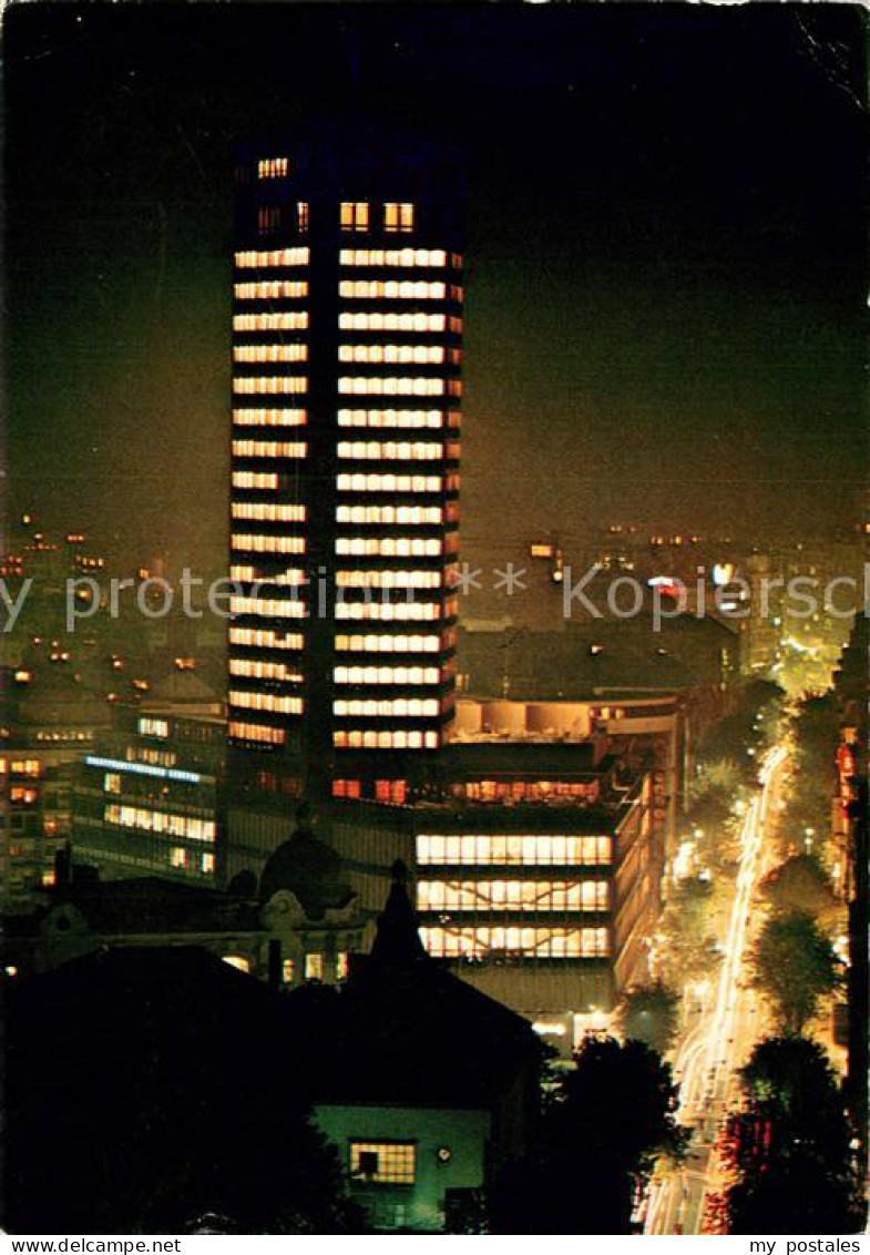 73686454 Beograd Belgrad Palata Beogradanka Stadtpanorama Bei Nacht Beograd Belg - Serbien