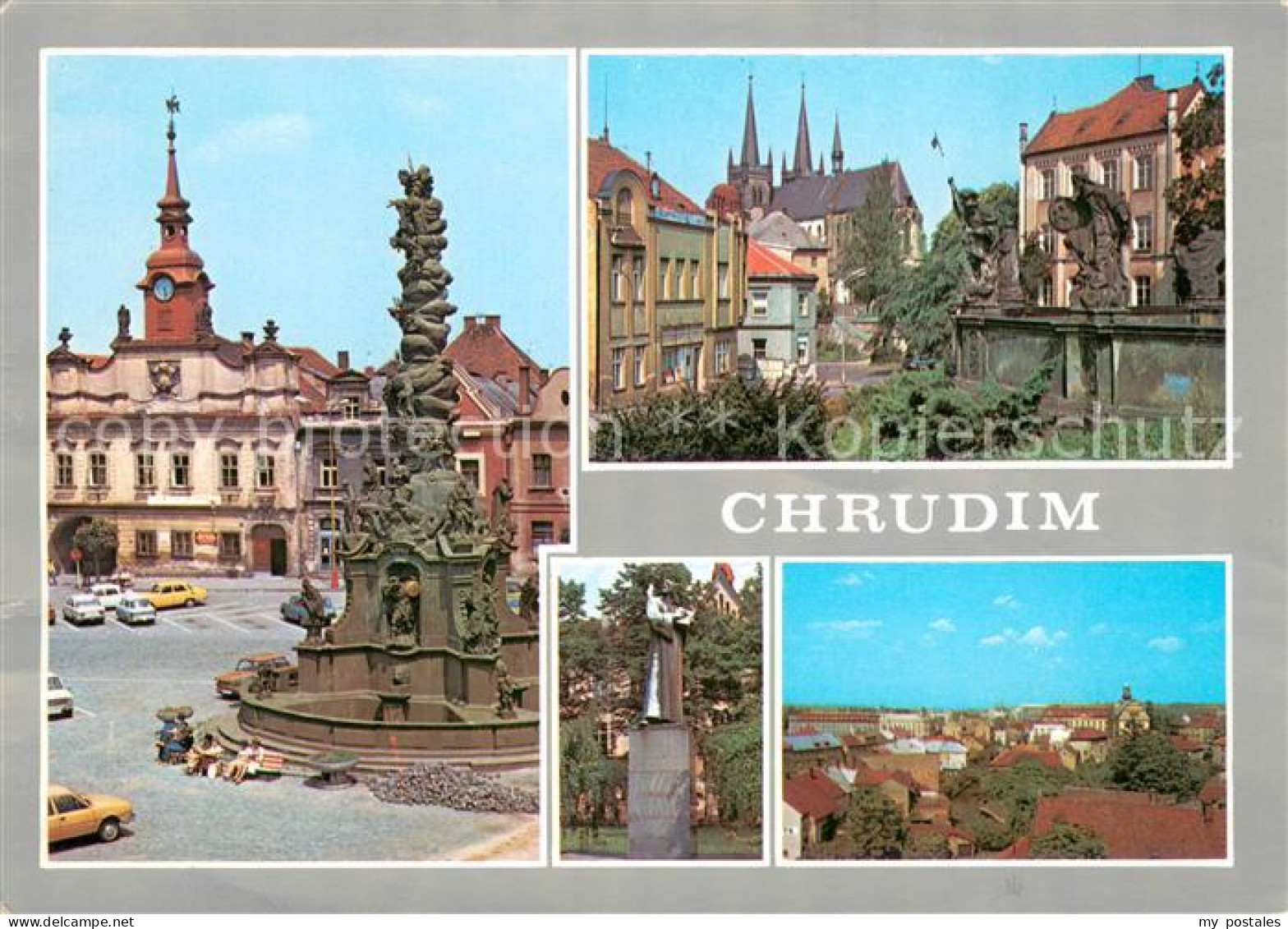73686452 Chrudim Motive Innenstadt Altstadt Brunnen Chrudim - República Checa
