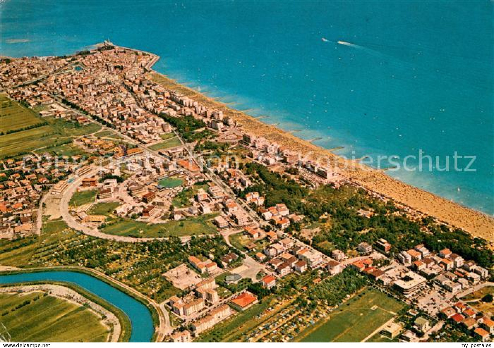 73686434 Caorle Venezia Panorama Dall' Aereo Caorle Venezia - Other & Unclassified