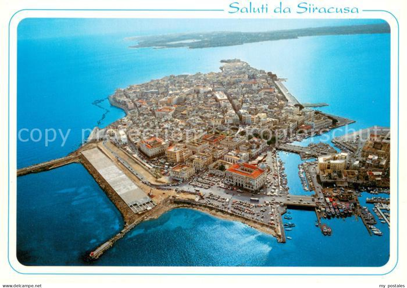 73686420 Siracusa Isola Di Ortigia Veduta Aerea Siracusa - Other & Unclassified