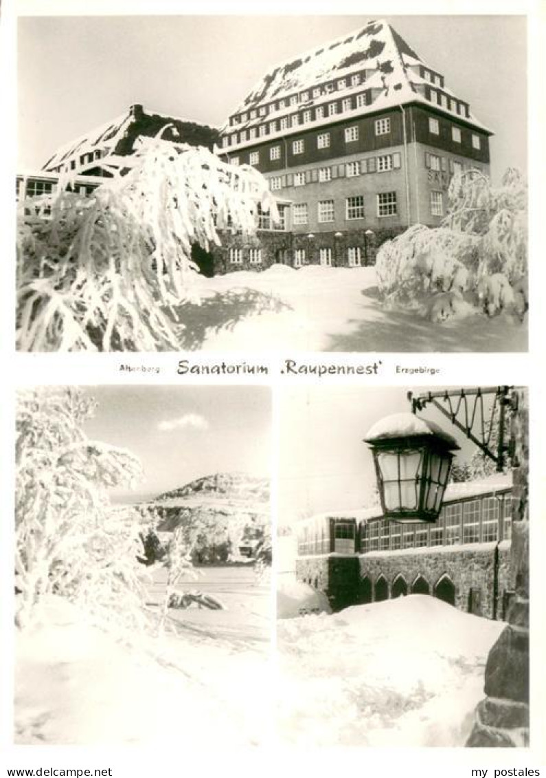 73686373 Altenberg Erzgebirge Sanatorium Raupennest Im Winterzauber Altenberg Er - Geising
