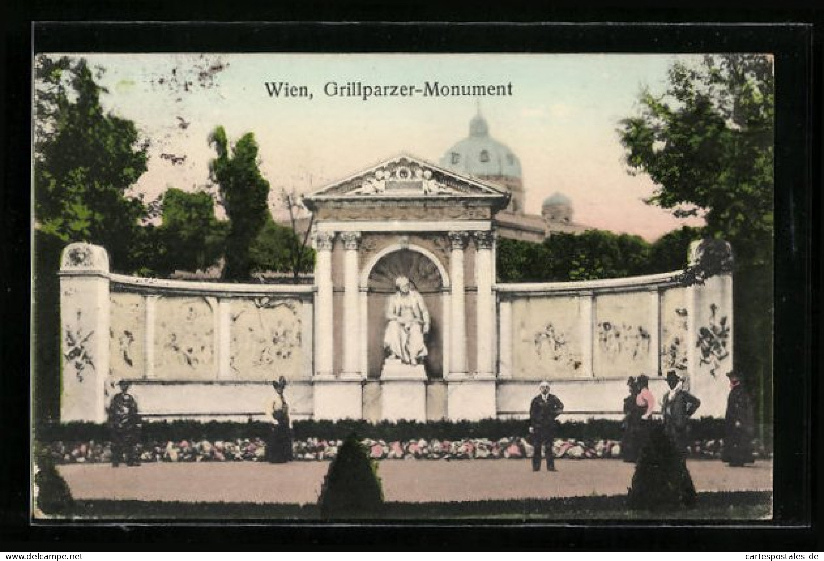 AK Wien, Grillparzer-Monument  - Other & Unclassified