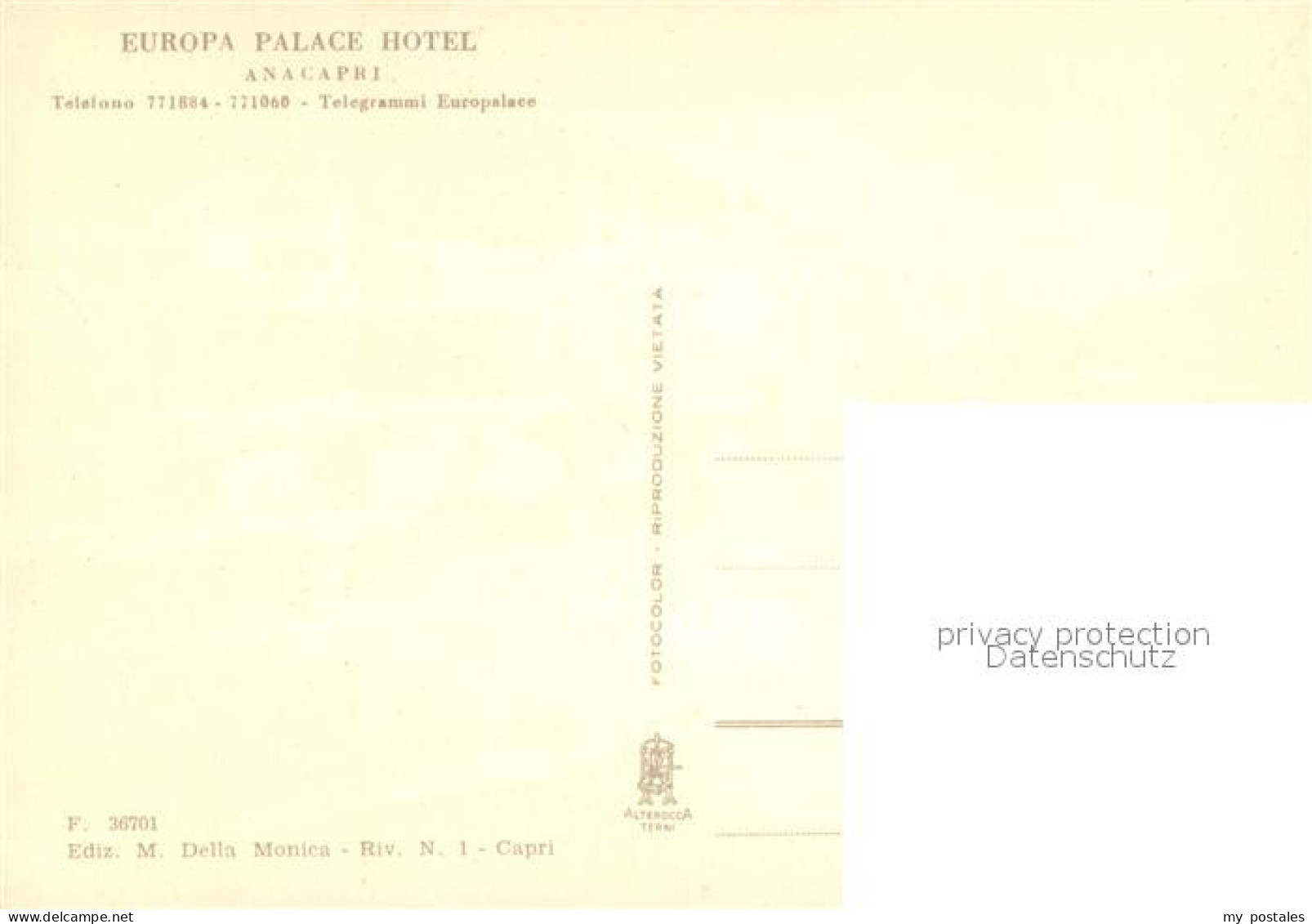 73686320 Anacapri Europa Palace Hotel Anacapri - Other & Unclassified