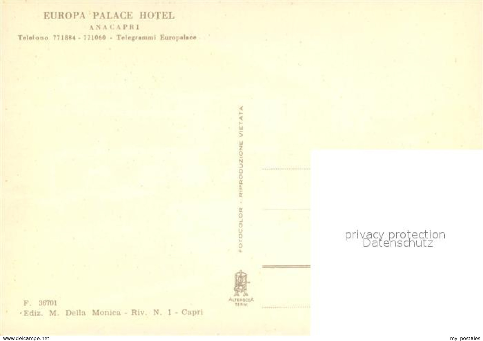 73686317 Anacapri Europa Palace Hotel Anacapri - Other & Unclassified