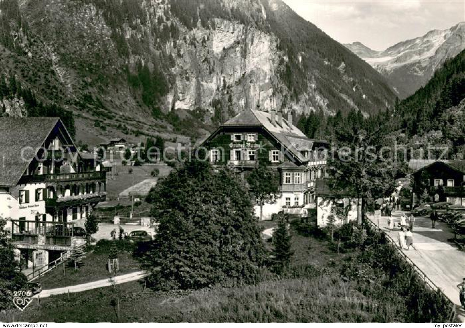 73686264 Badgastein Gaststaette Hotel Gruener Baum Koetschachtal Alpen Badgastei - Autres & Non Classés