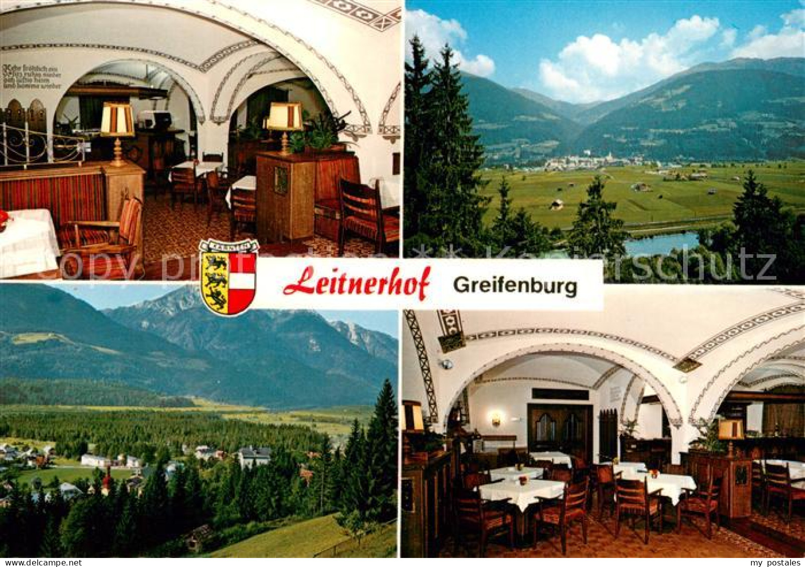73686180 Greifenburg Leitnerhof Gastraeume Panorama Greifenburg - Sonstige & Ohne Zuordnung