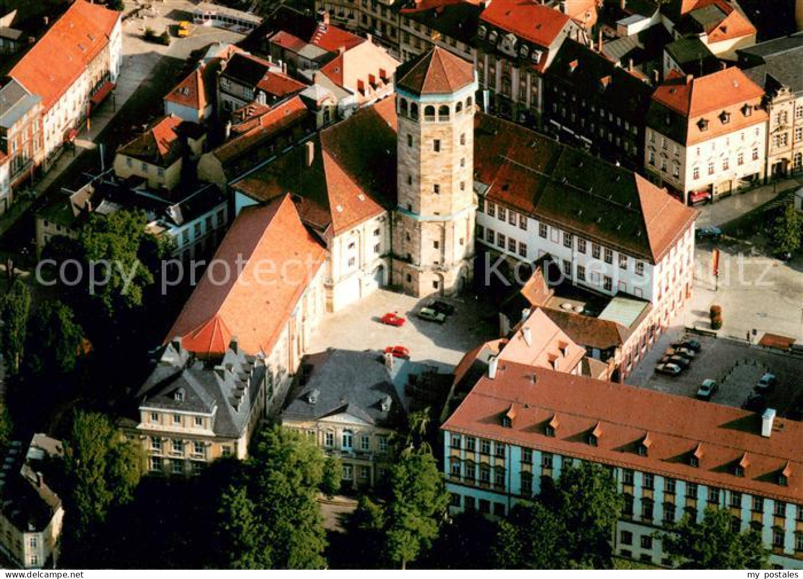 73686159 Bayreuth Schlosskirche Unsere Liebe Frau Fliegeraufnahme Bayreuth - Bayreuth