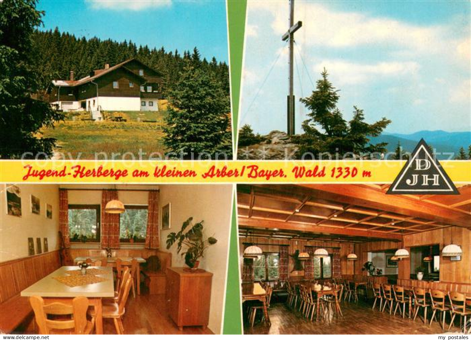 73686133 Bodenmais Jugendherberge Gipfelkreuz Am Kl Arber Kleiner Und Grosser Ta - Bodenmais