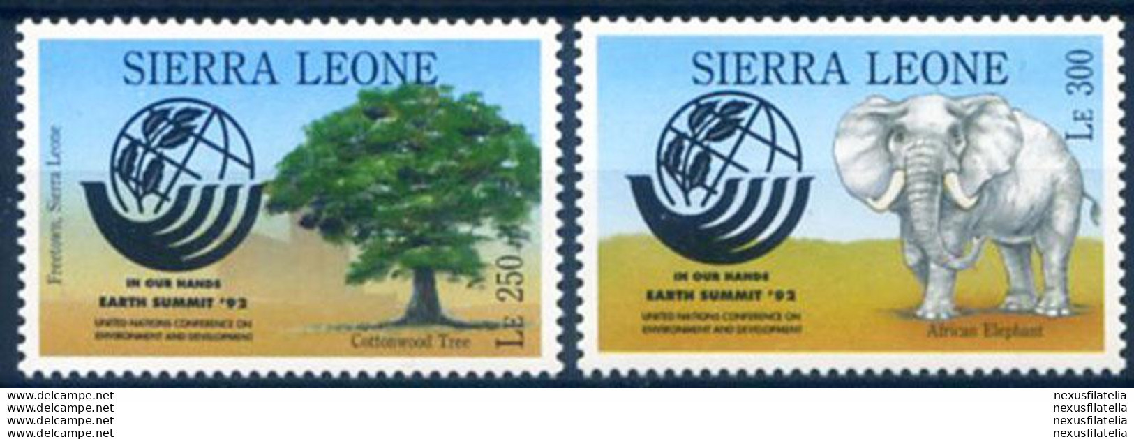 Ecologia 1992. - Sierra Leona (1961-...)