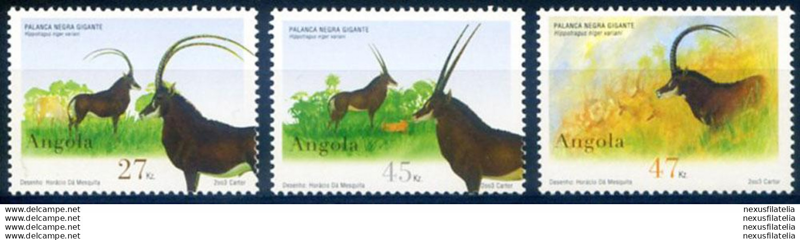 Fauna. Antilopi 2003. - Angola