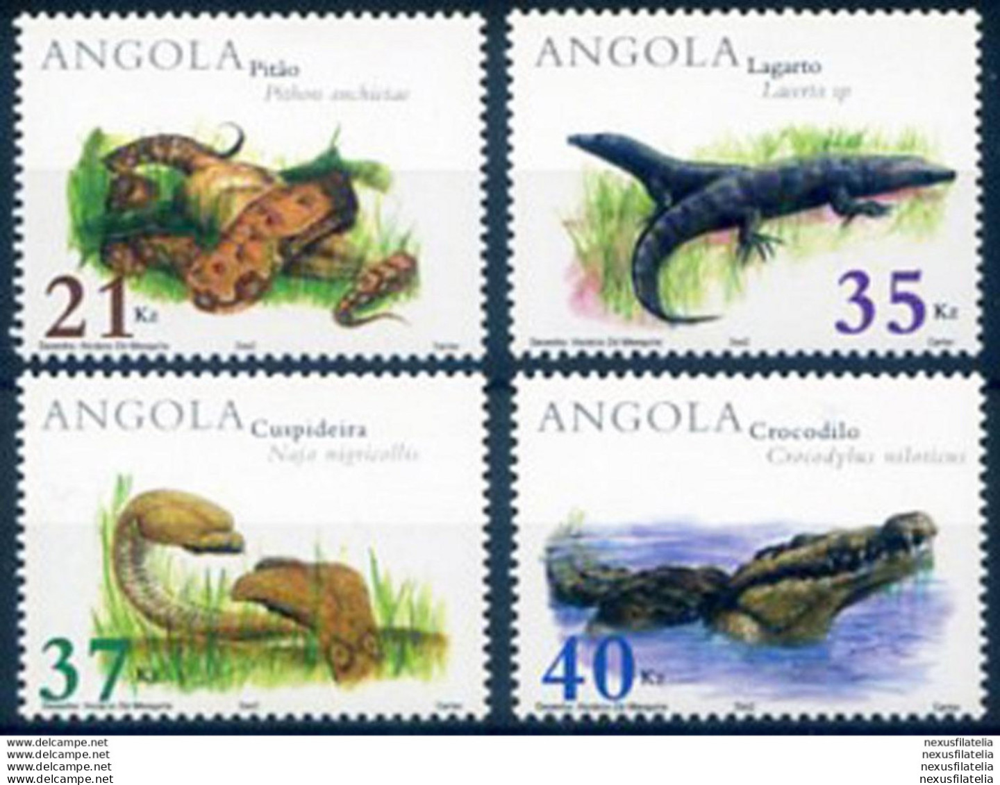 Fauna. Rettili 2002. - Angola