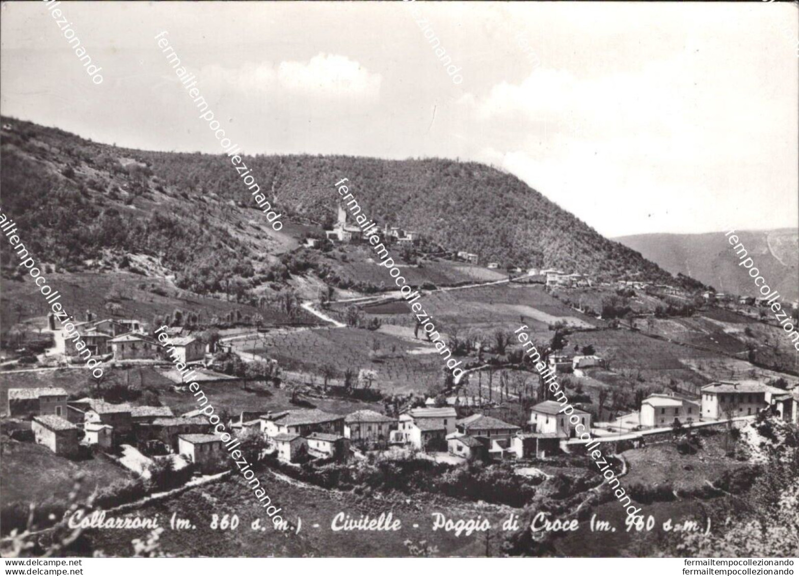 Al813 Cartolina Collazzoni Civitelle Poggio Di Croce Provincia Di Perugia Umbria - Perugia