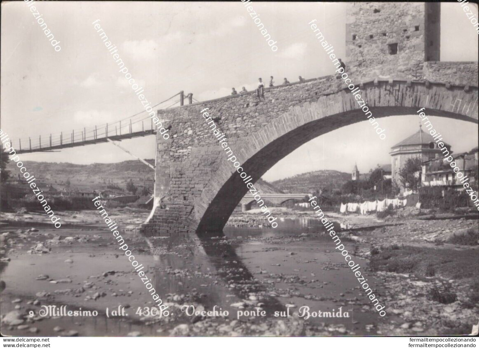 Al819 Cartolina Millesimo Vecchio Ponte Sul Bormida Provincia Di Savona Liguria - Savona