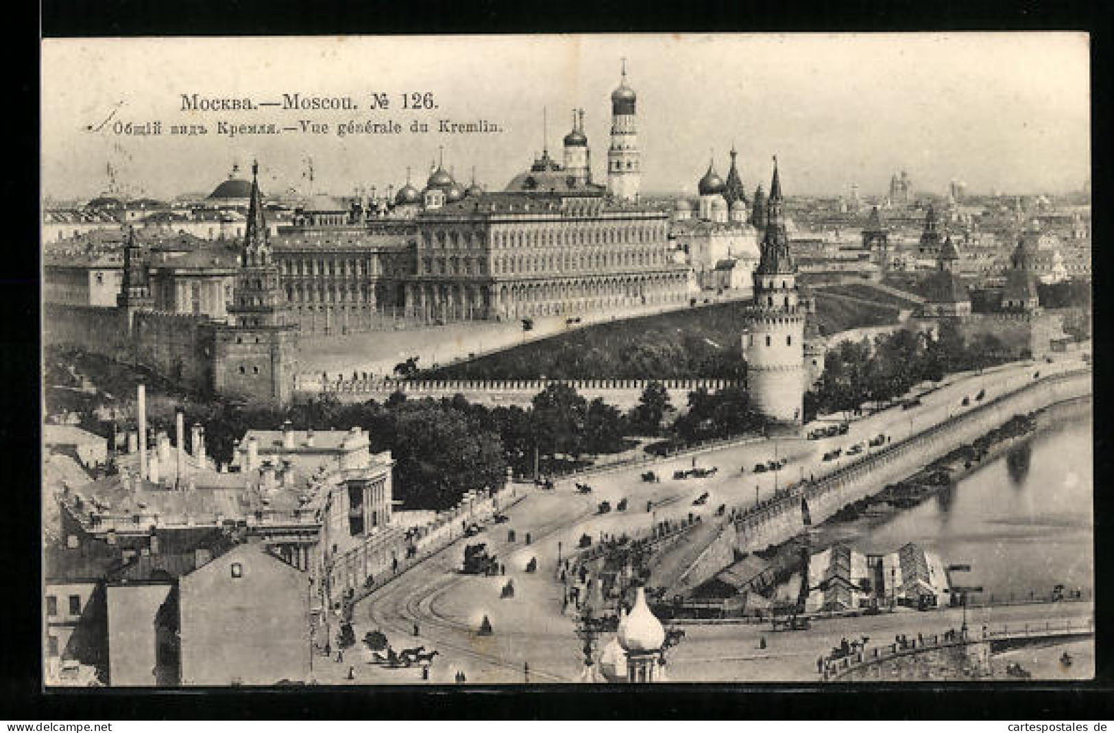 AK Moscou, Vue Generale Du Kremlin  - Rusland
