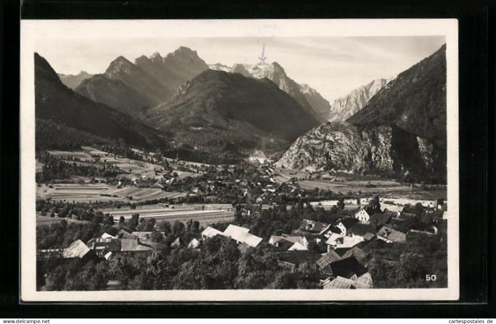 AK Dovje, Ortsansichten Dovje Und Mojstrana Mit Triglav  - Slovenia