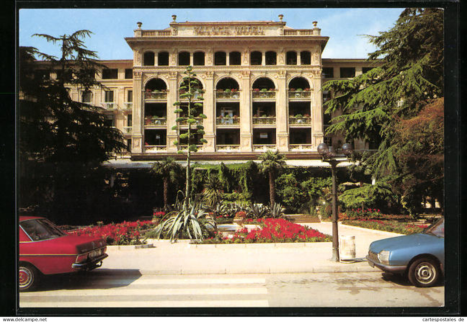 AK Portorose, Hotel Palace Von Der Strasse Gesehen  - Slovenia