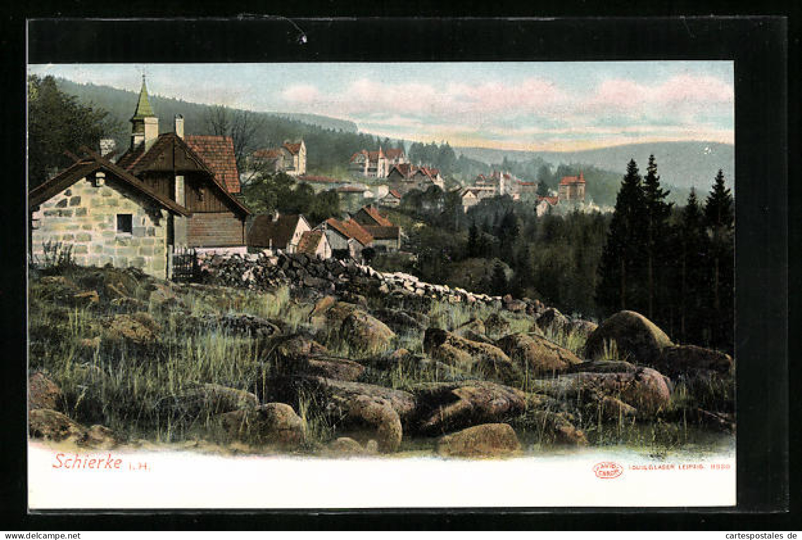 AK Schierke / Harz, Panorama  - Schierke