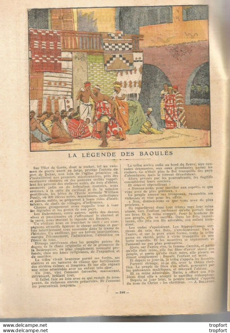 P3 / Old Newspaper Journal Ancien 1936 / Portugais PORTUGAL / Dakar Gorée BAOULES / USA Froid Cerfs Biches - 1950 - Oggi