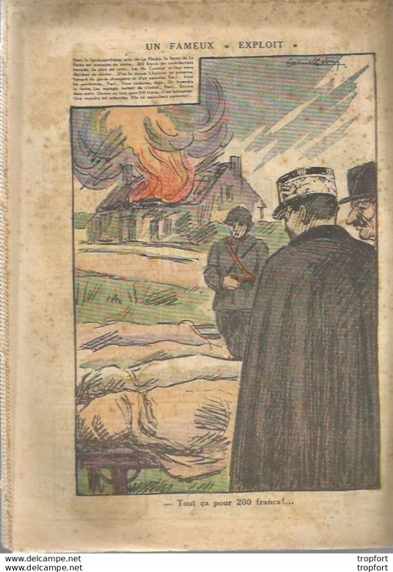 P3 / Old Newspaper Journal Ancien 1938 Le RAT Chasse / JIU-JITSU / La Flèche Gendarmes - 1950 - Nu