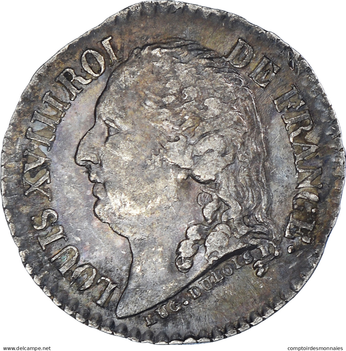 France, Quinaire, Louis XVIII Et Henri IV, TTB, Argent - Altri & Non Classificati