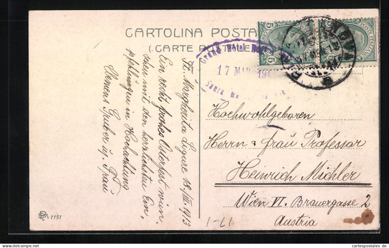 Cartolina Santa Margherita Ligure, Il Porto  - Other & Unclassified