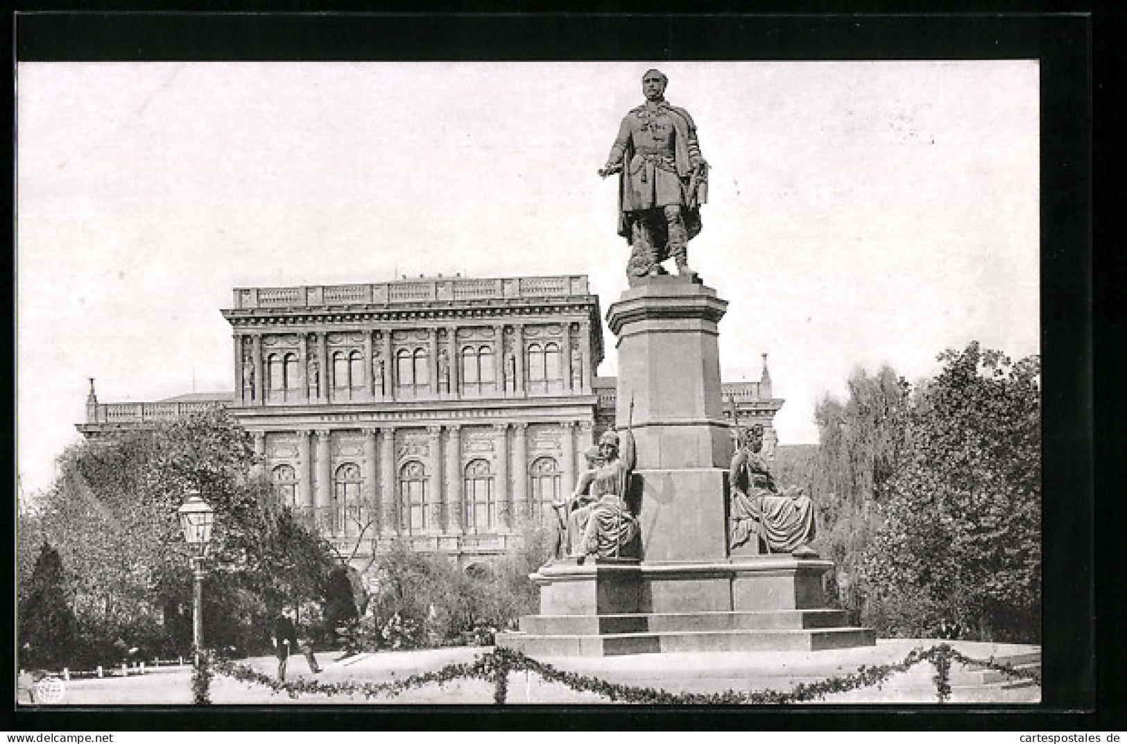 AK Budapest, Denkmal Des Grafen Stephan Szechenyi  - Hongrie