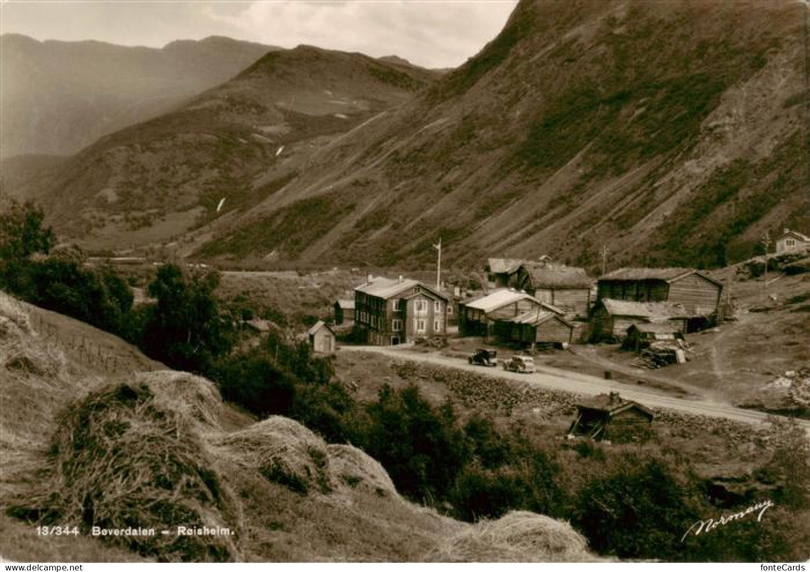 73871390 Boverdalen Norge Reisheim Panorama  - Norvège