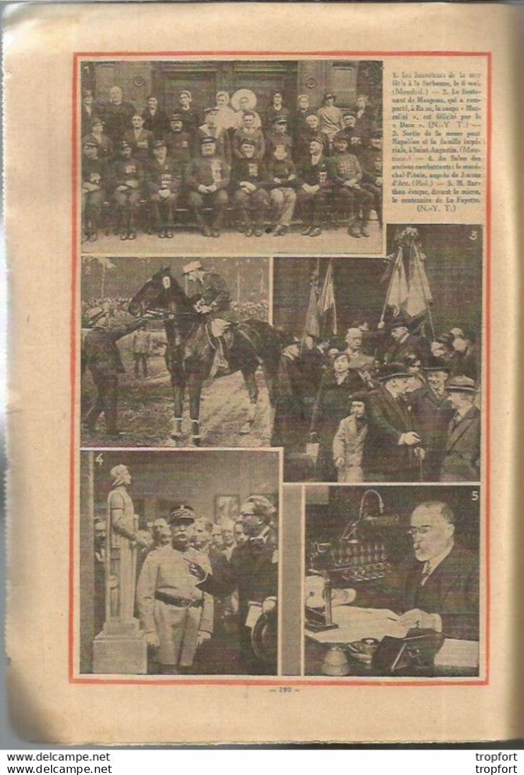 P2 / Old Newspaper Journal Ancien 1934 / Restauration EGLISE / Sauvetage En Mer / ORGUE Notre Dame LIBAN - 1950 - Nu