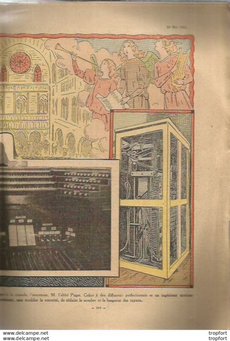 P2 / Old Newspaper Journal Ancien 1934 / Restauration EGLISE / Sauvetage En Mer / ORGUE Notre Dame LIBAN - 1950 - Today