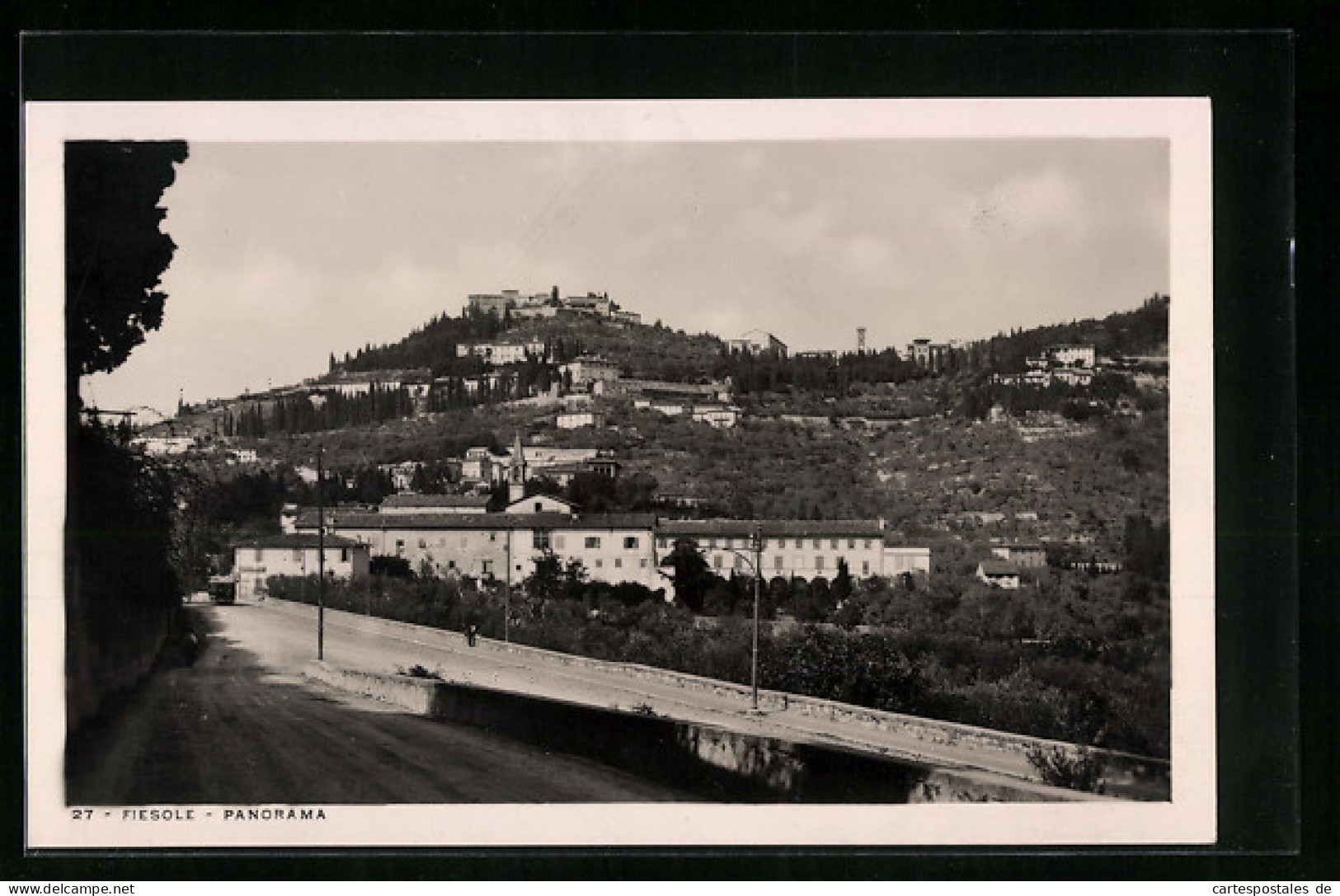 Cartolina Fiesole, Panoramaansicht Der Stadt  - Andere & Zonder Classificatie