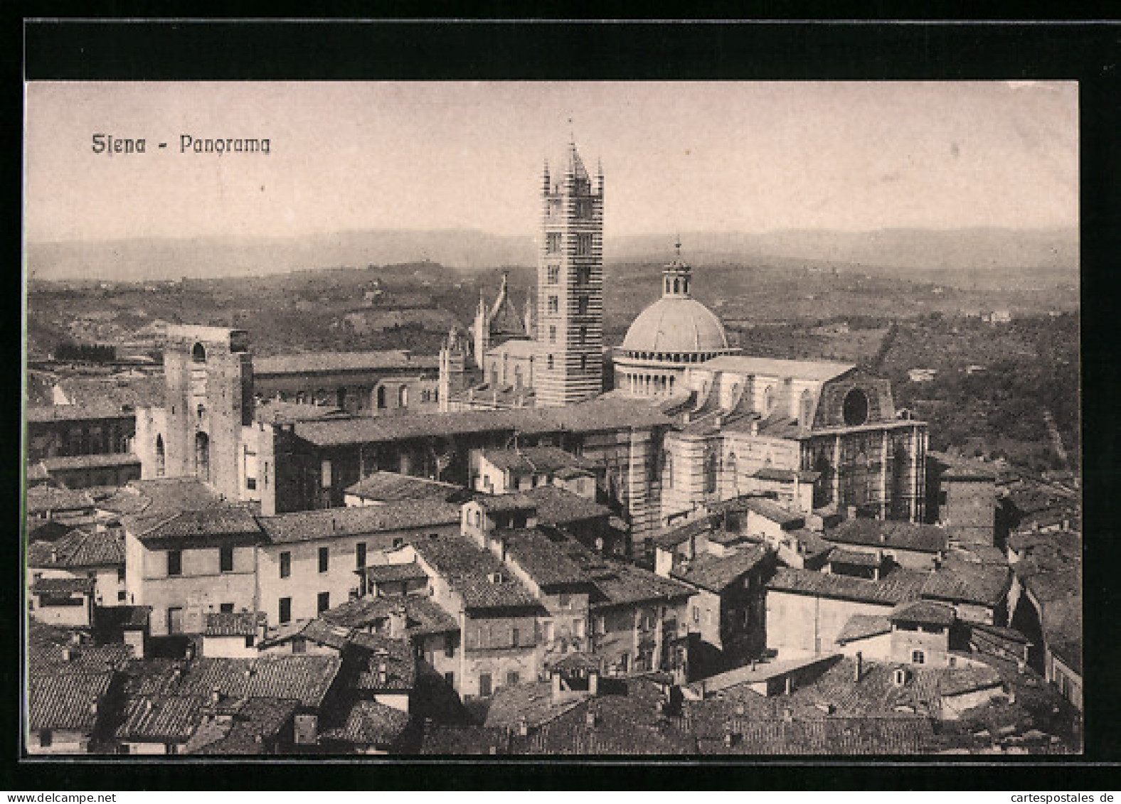 Cartolina Siena, Panorama Der Stadt  - Siena