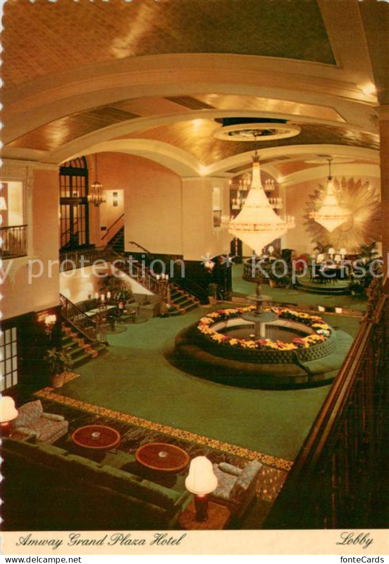 73741699 Grand_Rapids_Michigan Amway Grand Plaza Hotel Lobby - Other & Unclassified
