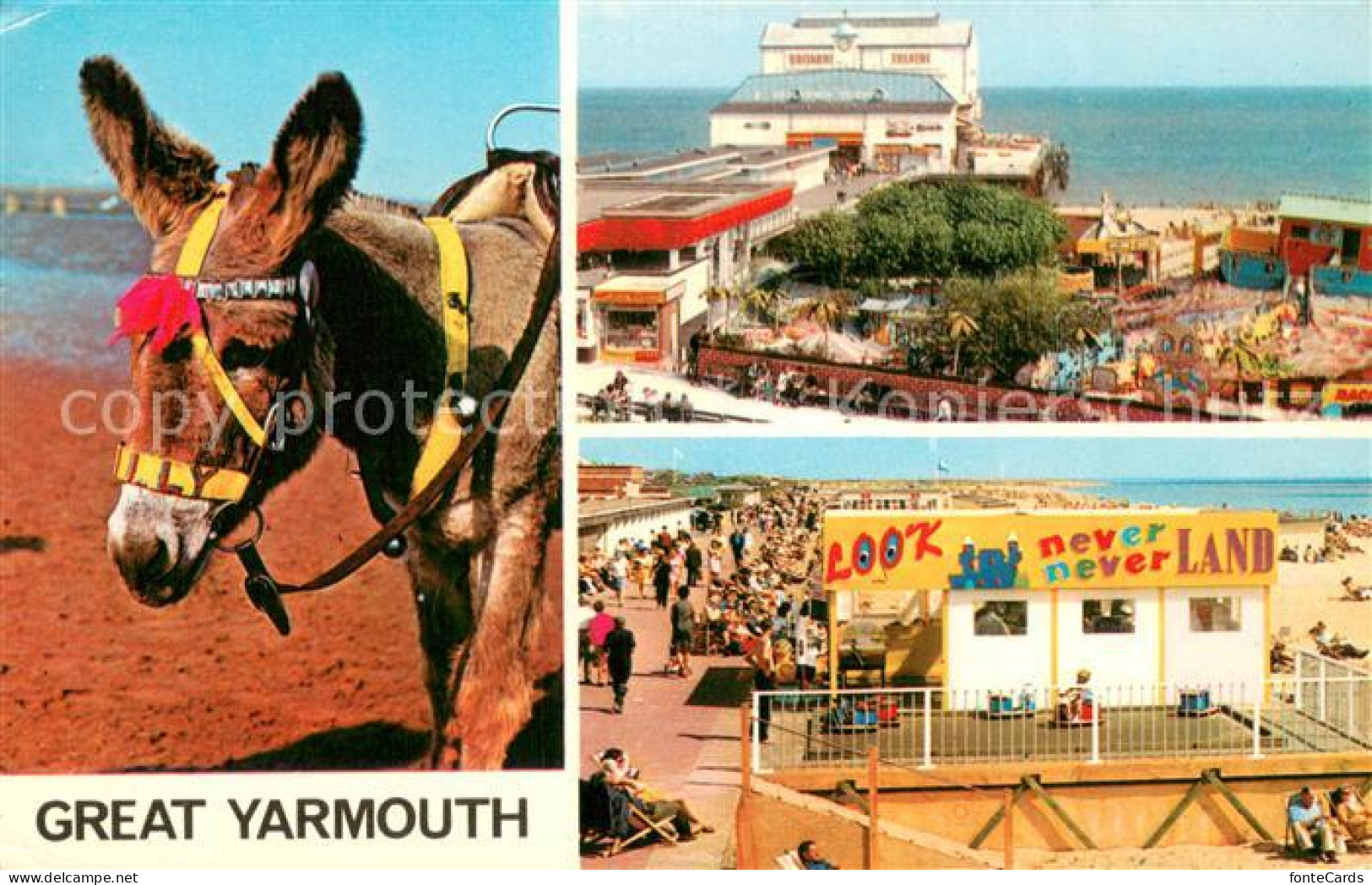 73722651 Great Yarmouth Britannia Pier North Beach Esel Lasttier  - Andere & Zonder Classificatie