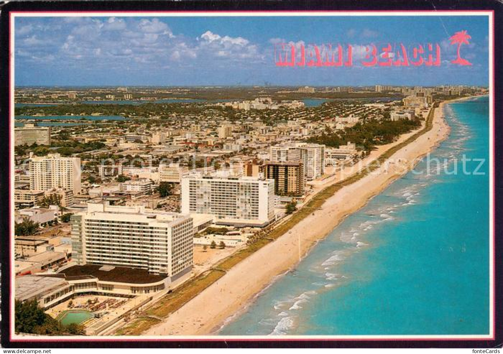 73712005 Miami_Beach Deauville And Carillon Hotels Fliegeraufnahme - Other & Unclassified