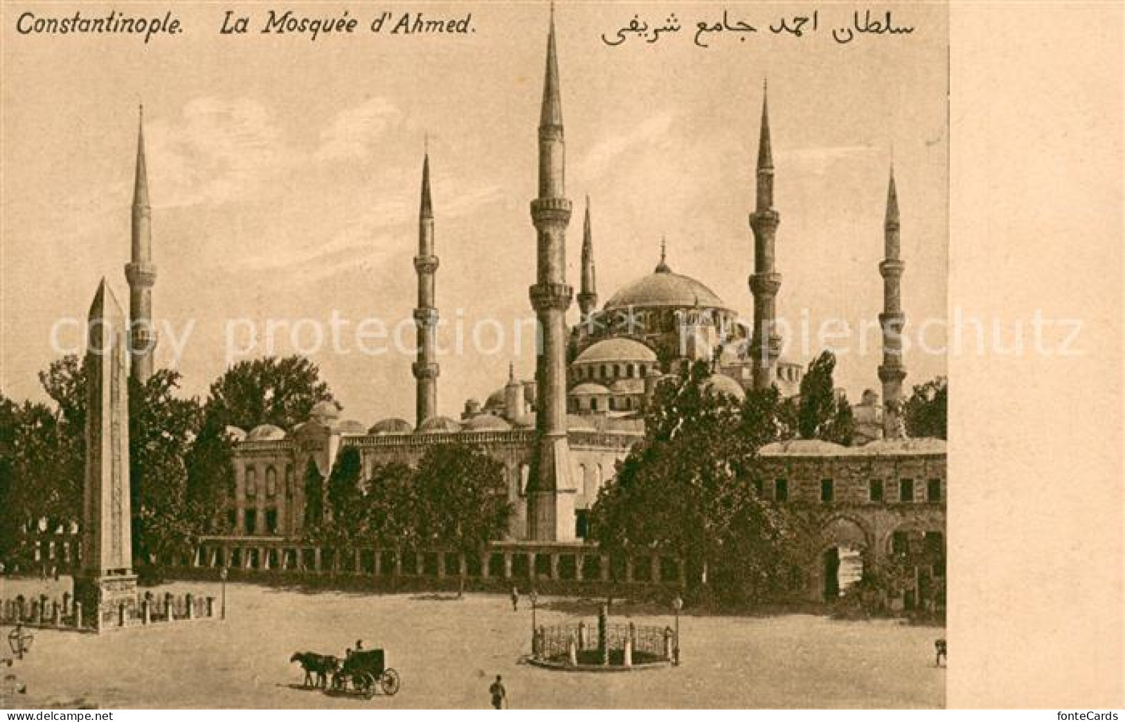 73637181 Constantinople La Mosquee D Ahmed Constantinople - Turkey