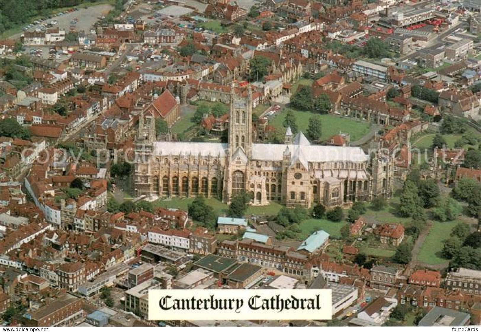 73635637 Canterbury Kent Cathedral Fliegeraufnahme  - Sonstige & Ohne Zuordnung