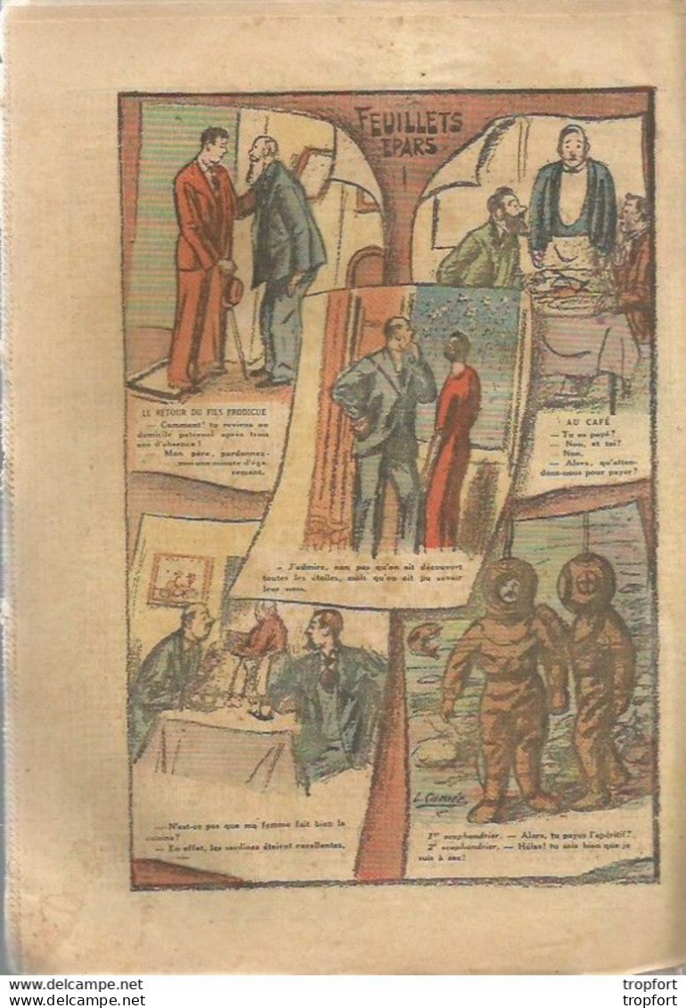 P2 / Old Newspaper Journal Ancien 1935 / GARGARISME / Scaphandrier / ROUMANIE EPIPHANIE - 1950 - Oggi