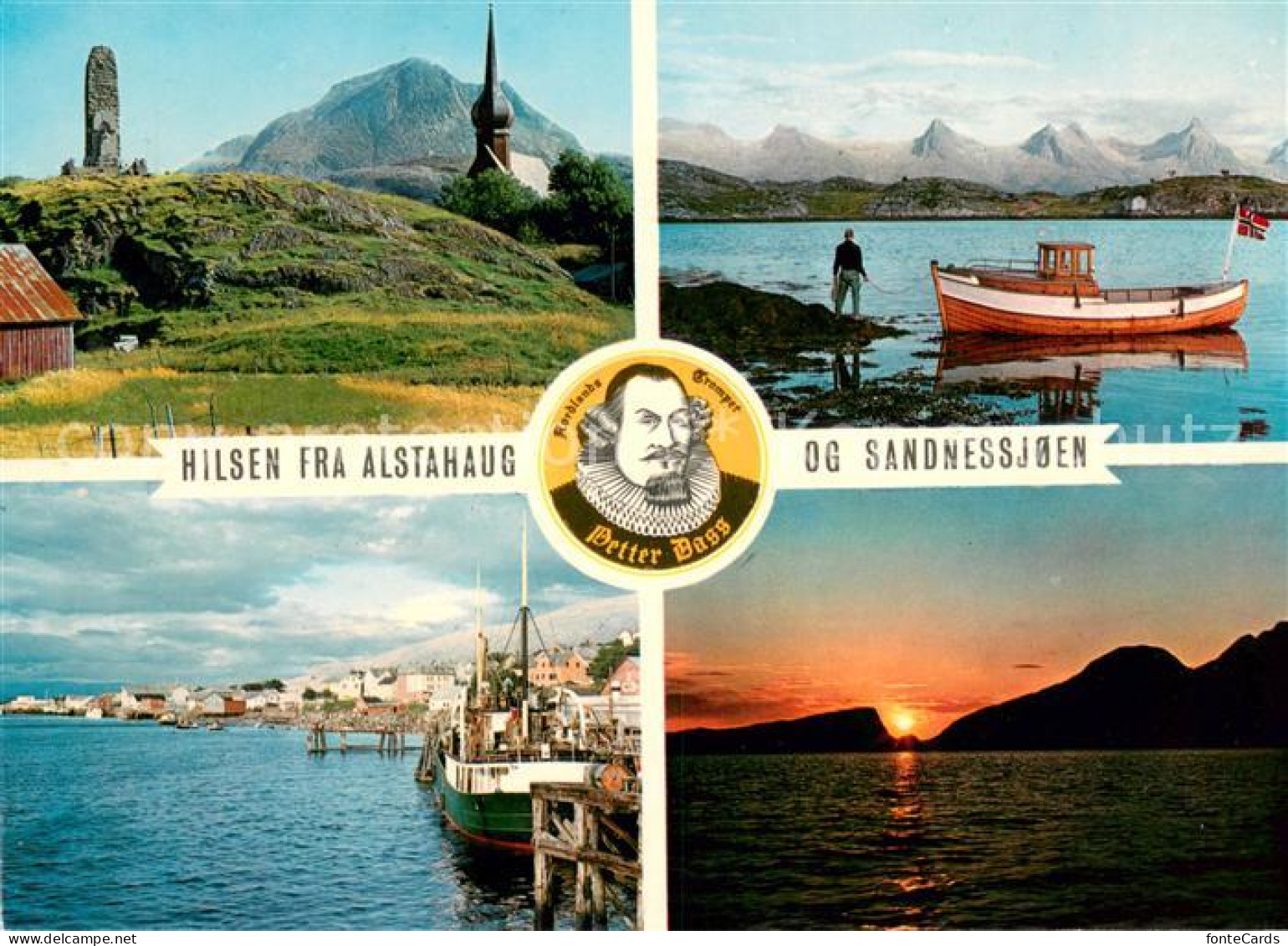73628420 Sandnessjoen Teilansichten Mit Alstahaug Sandnessjoen - Norvège