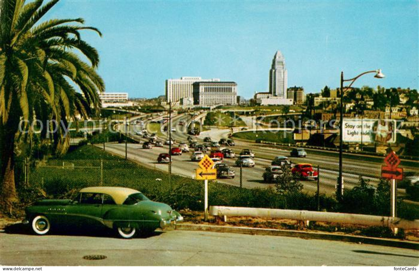 73628327 Los_Angeles_California Hollywood Freeway - Andere & Zonder Classificatie