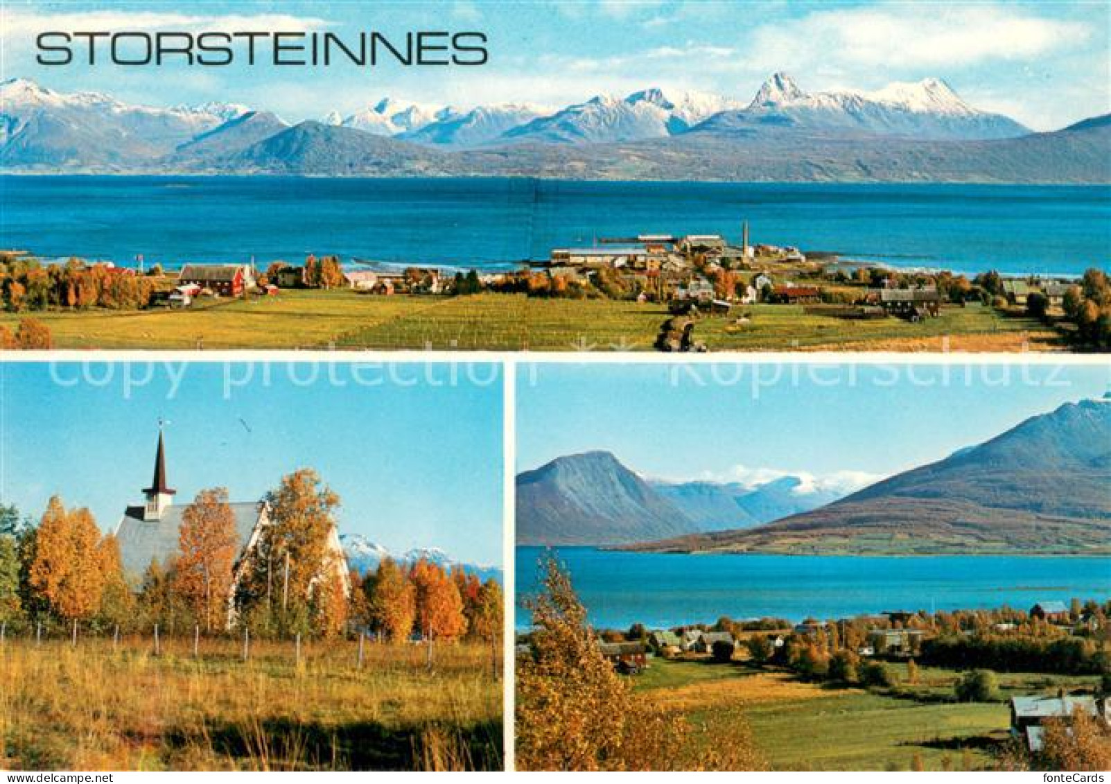 73626825 Storsteinnes I Balsfjord Panorama  - Norvegia