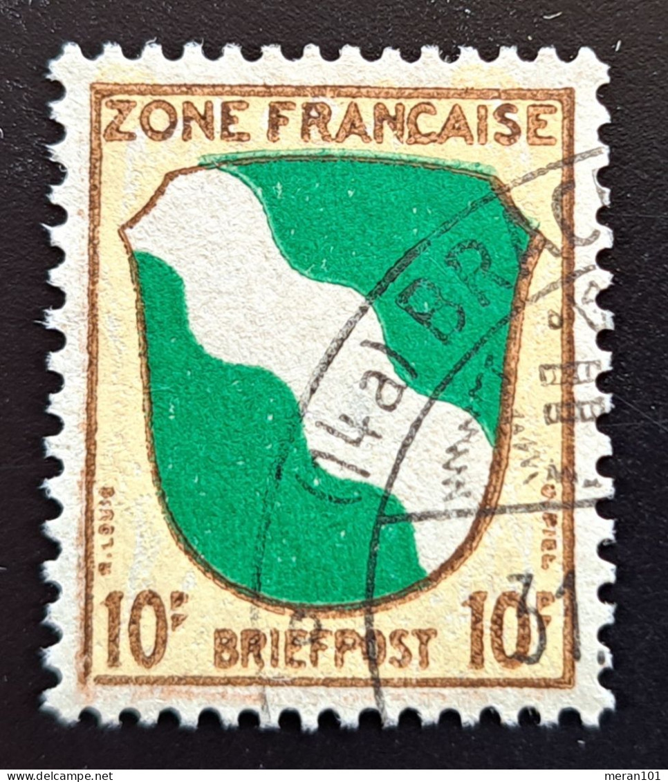 Französische Zone, Mi 1-13, Gestempelt, Allg. Ausgabe 1945/46 - Amtliche Ausgaben