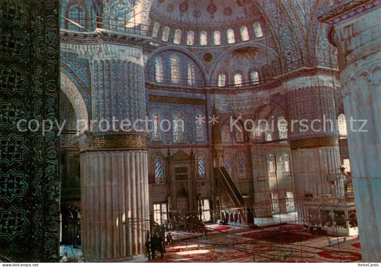 73622473 Istanbul Constantinopel Blaue Moschee Inneres Istanbul Constantinopel - Turkey