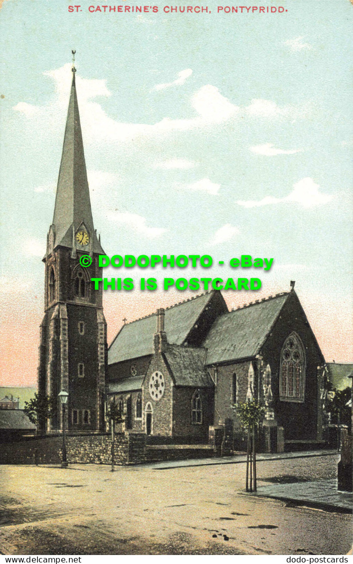 R557303 Pontypridd. St. Catherine Church. Morgan Bros - Monde