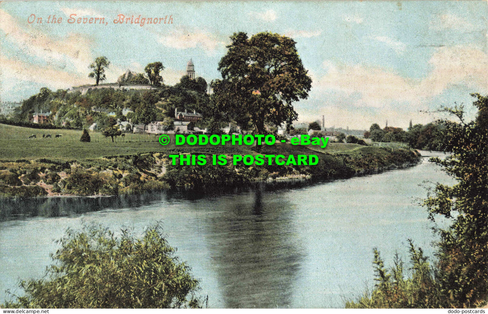 R556330 Bridgnorth. On The Severn. Valentine Series. 1906 - Monde