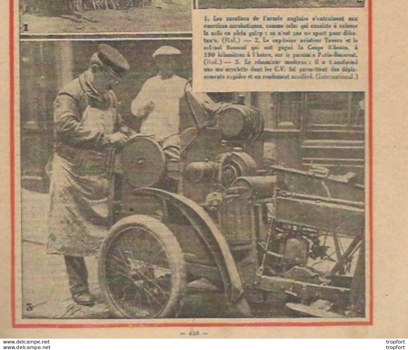 P1 / Old Newspaper Journal Ancien 1932 / Explorateur SIXTE DE BOURBON / REMOULEUR Publicité BANANIA - 1950 - Today